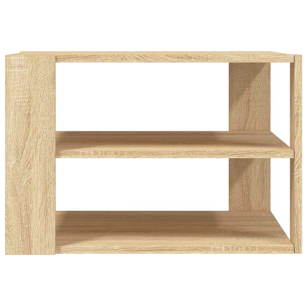 Tavolino Salotto Rovere Sonoma 58x58x40cm Legno Multistrato