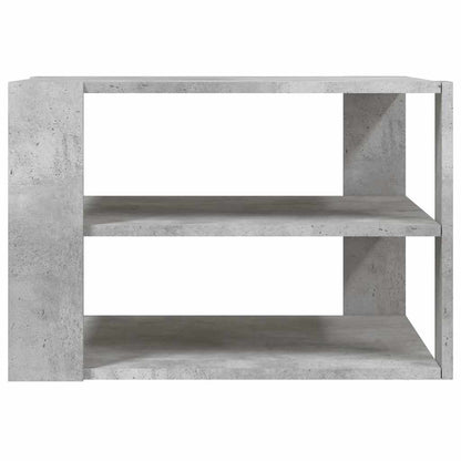 Tavolino da Salotto Grigio Cemento 58x58x40 cm Multistrato