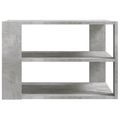Tavolino da Salotto Grigio Cemento 58x58x40 cm Multistrato