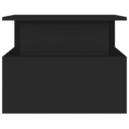 Tavolino da Salotto Nero 90x55x42,5 cm in Legno Multistrato | homemem39