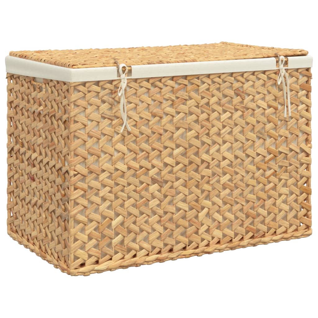 Cesto Portabiancheria a 3 Sezioni 75x42,5x52cm Giacinto d'Acqua | homemem39