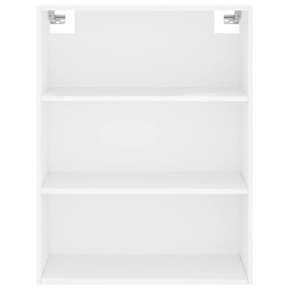 Credenza Bianca 69,5x34x180 cm in Legno Multistrato - homemem39