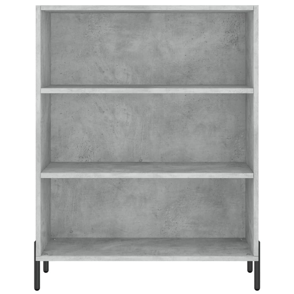 Credenza Grigio Sonoma 69,5x32,5x180 cm Legno Multistrato - homemem39