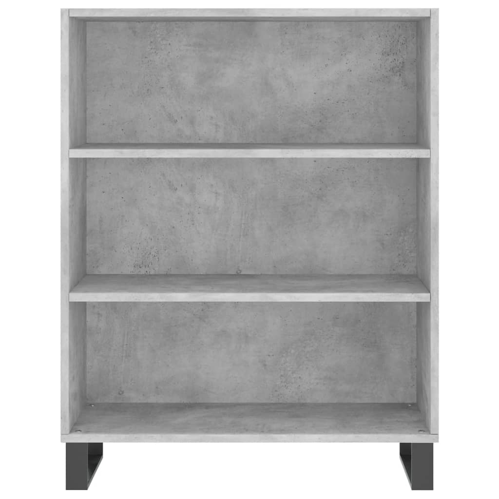 Credenza Grigio Sonoma 69,5x32,5x180 cm Legno Multistrato - homemem39