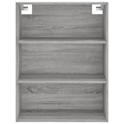 Credenza Grigio Sonoma 69,5x34x180 cm in Legno Multistrato - homemem39