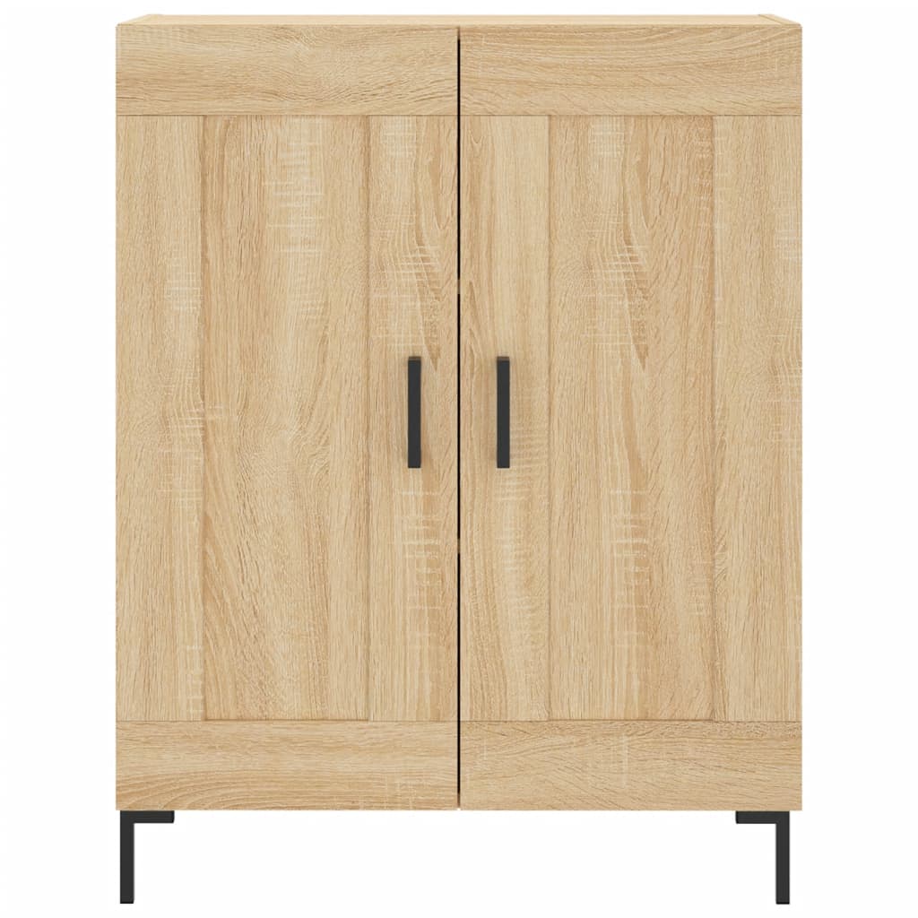 Credenza Rovere Sonoma 69,5x34x180 cm in Legno Multistrato - homemem39