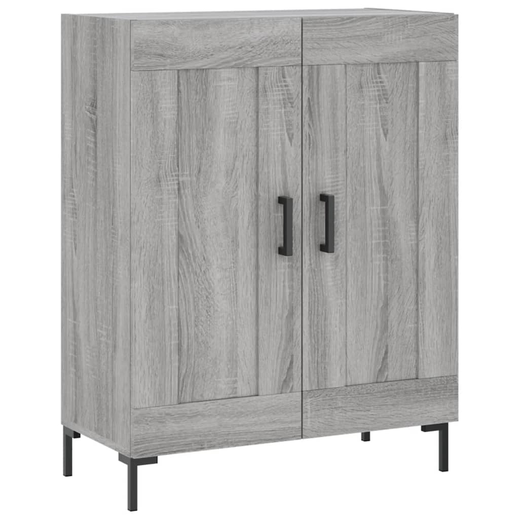 Credenza Grigio Sonoma 69,5x34x180 cm in Legno Multistrato - homemem39