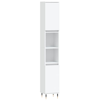 Set Mobili da Bagno 3 pz in legno multistrato