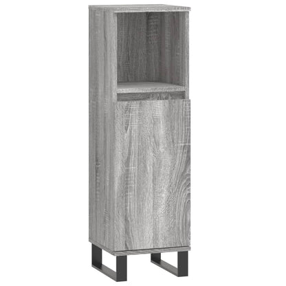 Set Mobili da Bagno 3 pz in legno multistrato