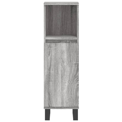 Set Mobili da Bagno 3 pz in legno multistrato