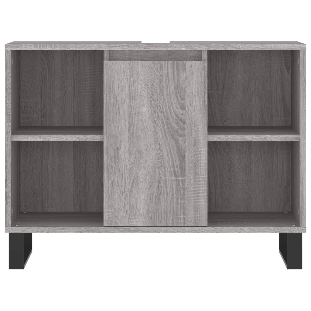 Set Mobili da Bagno 3 pz in legno multistrato