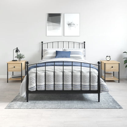 Comodini 2 pz Rovere Sonoma 34x35,5x45 cm in Legno Multistrato - homemem39