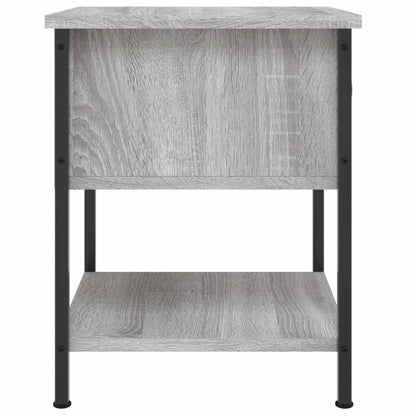 Comodino Grigio Sonoma 34x35,5x45 cm in Legno Multistrato - homemem39