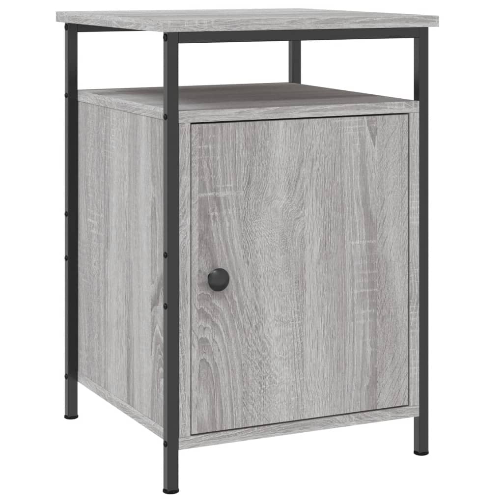 Comodini 2 pz Grigio Sonoma 40x42x60 cm in Legno Multistrato - homemem39
