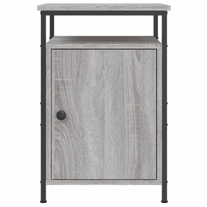 Comodini 2 pz Grigio Sonoma 40x42x60 cm in Legno Multistrato - homemem39