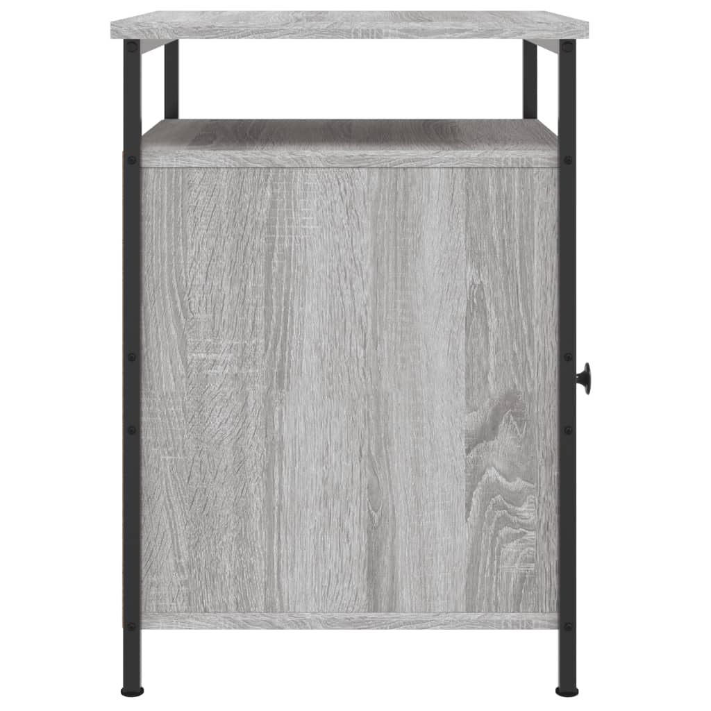Comodini 2 pz Grigio Sonoma 40x42x60 cm in Legno Multistrato - homemem39