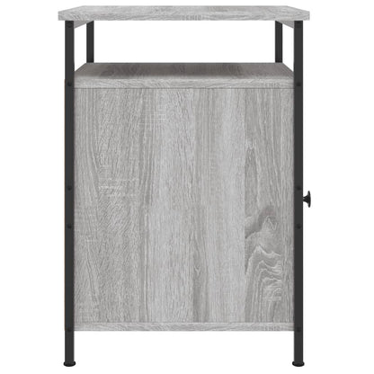 Comodini 2 pz Grigio Sonoma 40x42x60 cm in Legno Multistrato - homemem39