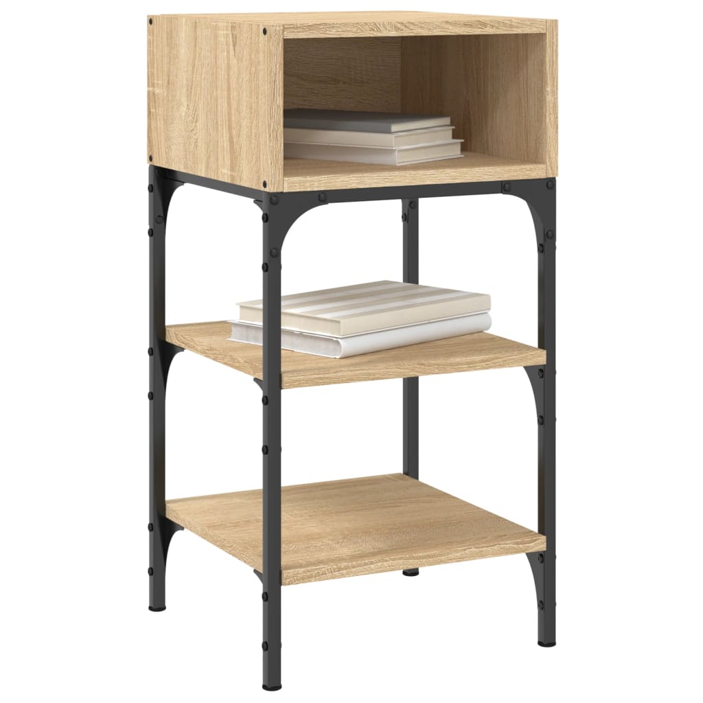 Comodini 2 pz Rovere Sonoma 35x34,5x70 cm in Legno Multistrato - homemem39