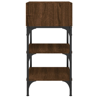 Comodini 2 pz Rovere Marrone 35x34,5x70 cm in Legno Multistrato - homemem39