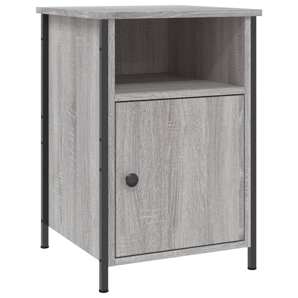 Comodini 2 pz Grigio Sonoma 40x42x60 cm in Legno Multistrato - homemem39