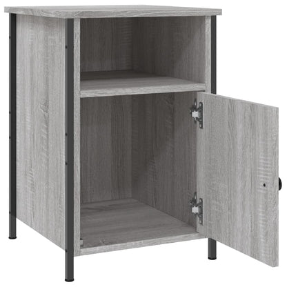 Comodini 2 pz Grigio Sonoma 40x42x60 cm in Legno Multistrato - homemem39
