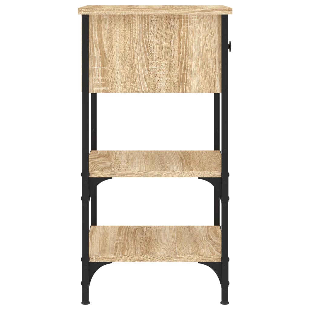 Comodini 2 pz Rovere Sonoma 34x36x70 cm in Legno Multistrato - homemem39