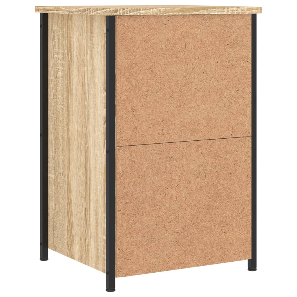 Comodini 2 pz Rovere Sonoma 40x36x60 cm in Legno Multistrato - homemem39