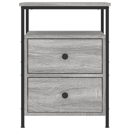 Comodini 2 pz Grigio Sonoma 44x45x60 cm in Legno Multistrato - homemem39