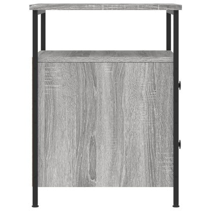 Comodini 2 pz Grigio Sonoma 44x45x60 cm in Legno Multistrato - homemem39