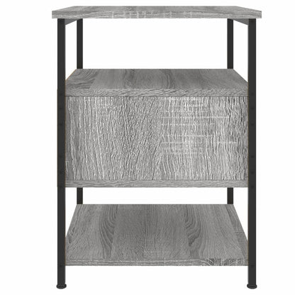 Comodini 2 pz Grigio Sonoma 40x42x56 cm in Legno Multistrato - homemem39
