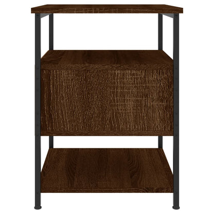 Comodini 2 pz Rovere Marrone 40x42x56 cm in Legno Multistrato - homemem39