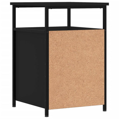 Comodini 2 pz Neri 40x42x60 cm in Legno Multistrato - homemem39