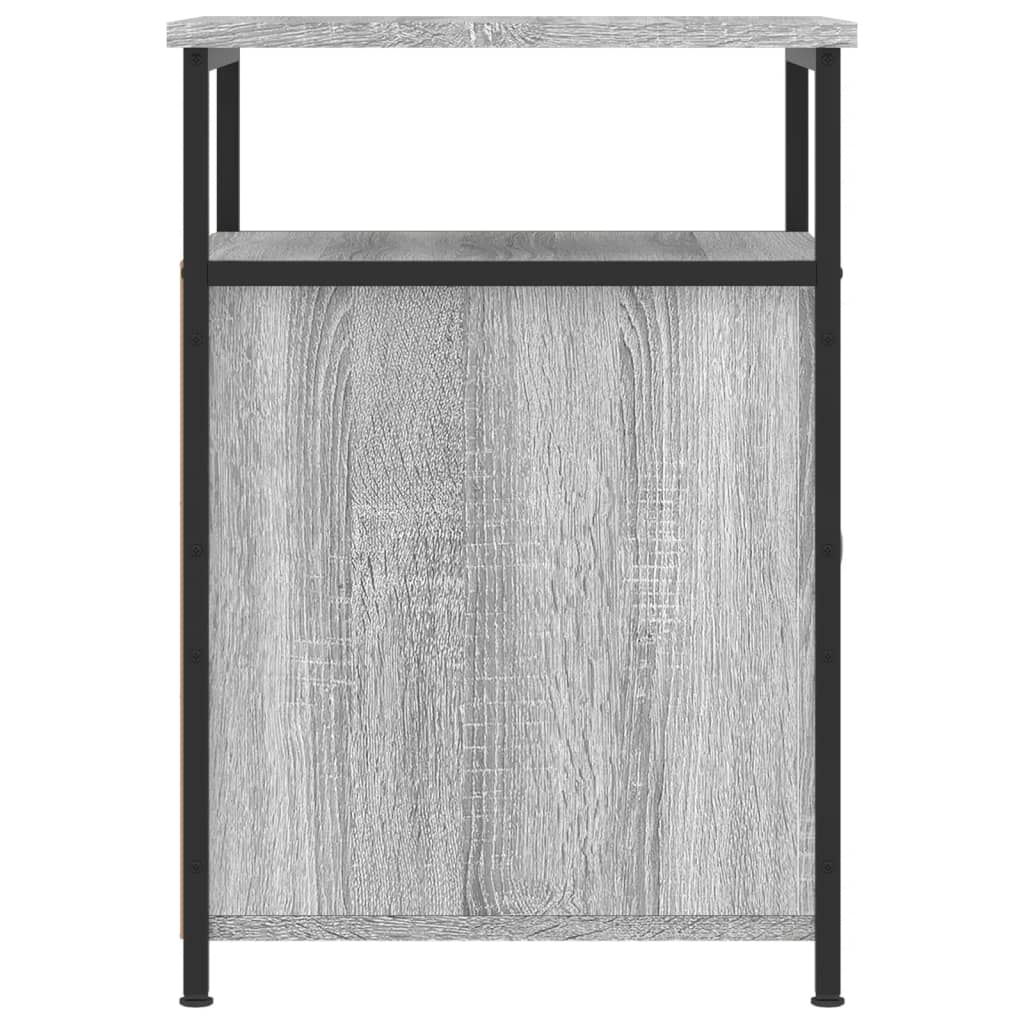 Comodini 2 pz Grigio Sonoma 40x42x60 cm in Legno Multistrato - homemem39