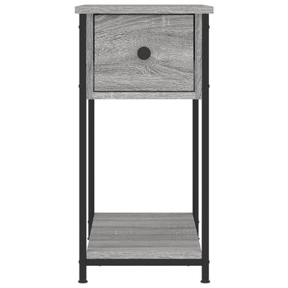 Comodini 2 pz Grigio Sonoma 30x60x60 cm in Legno Multistrato - homemem39