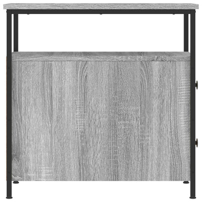 Comodini 2 pz Grigio Sonoma 30x60x60 cm in Legno Multistrato - homemem39