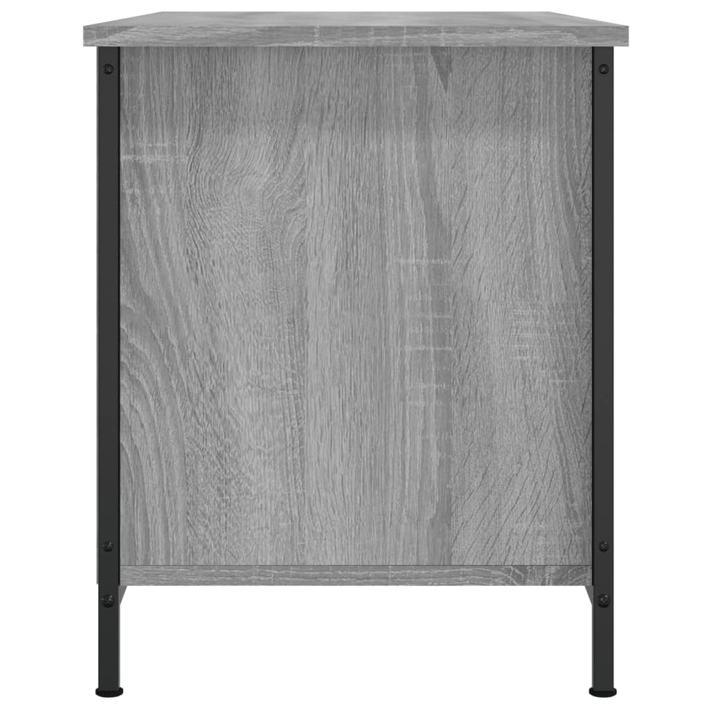 Mobile Porta TV Grigio Sonoma 80x40x50 cm in Legno Multistrato - homemem39