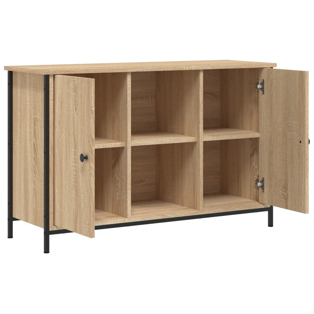 Mobile Porta TV Rovere Sonoma 100x35x65 cm in Legno Multistrato