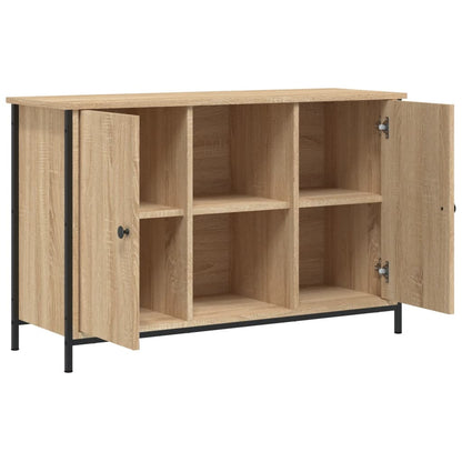 Mobile Porta TV Rovere Sonoma 100x35x65 cm in Legno Multistrato