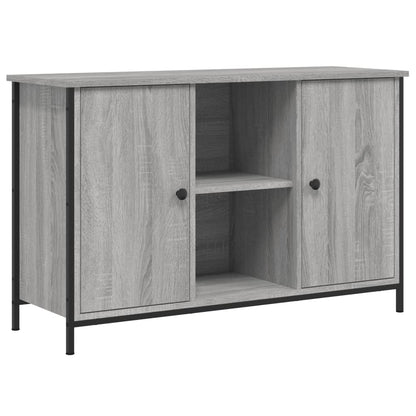 Mobile TV Grigio Sonoma 100x35x65 cm in Legno Multistrato - homemem39