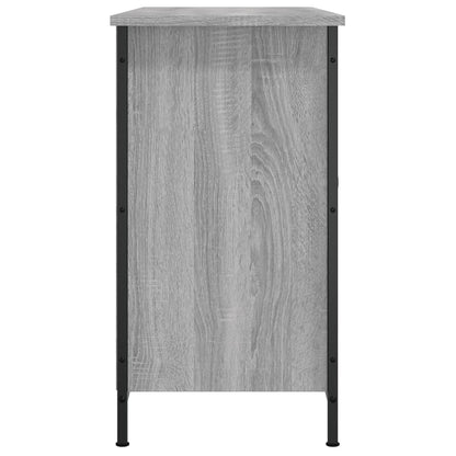 Mobile TV Grigio Sonoma 100x35x65 cm in Legno Multistrato - homemem39