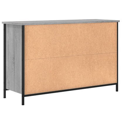Mobile TV Grigio Sonoma 100x35x65 cm in Legno Multistrato - homemem39