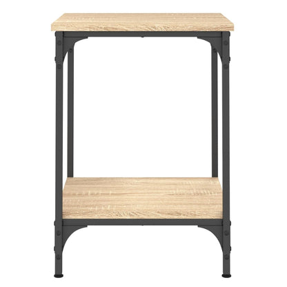 Tavolino da Salotto Rovere Sonoma 40x40x55 cm Legno Multistrato