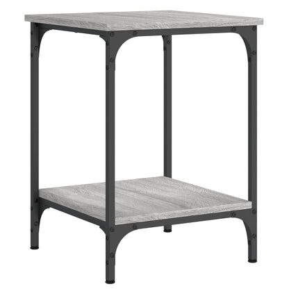 Tavolino da Salotto Grigio Sonoma 40x40x55 cm Legno Multistrato | homemem39
