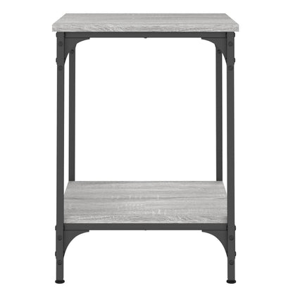 Tavolino da Salotto Grigio Sonoma 40x40x55 cm Legno Multistrato | homemem39