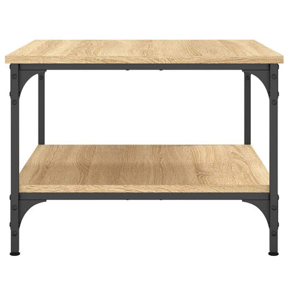Tavolino da Salotto Rovere Sonoma 55x55x40 cm Legno Multistrato