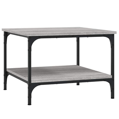 Tavolino da Salotto Grigio Sonoma 55x55x40 cm Legno Multistrato | homemem39
