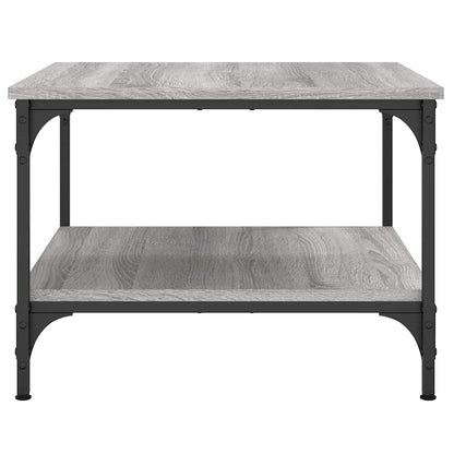 Tavolino da Salotto Grigio Sonoma 55x55x40 cm Legno Multistrato | homemem39
