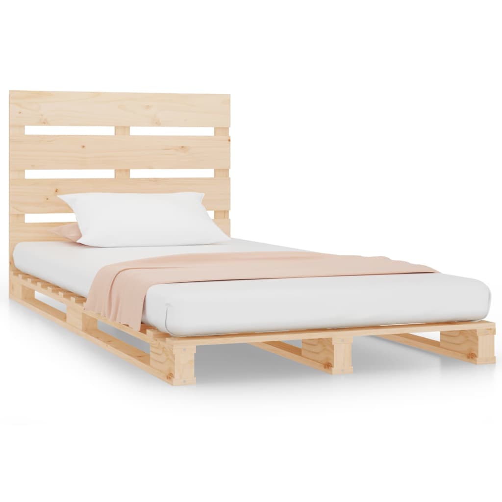Giroletto 90x190 cm Single in Legno Massello di Pino