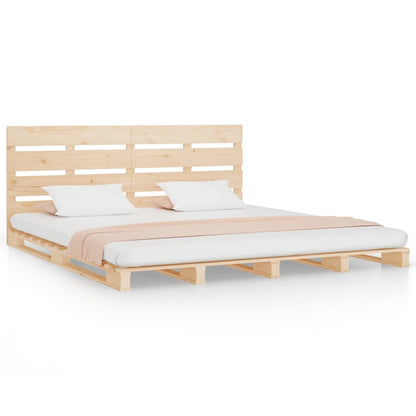Giroletto in Legno Massello di Pino 120x190 cm Small Double