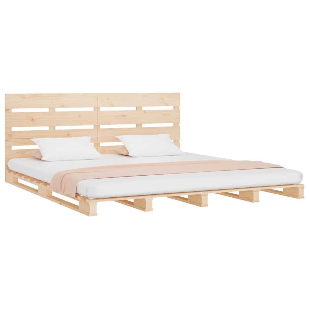 Giroletto in Legno Massello di Pino 120x190 cm Small Double